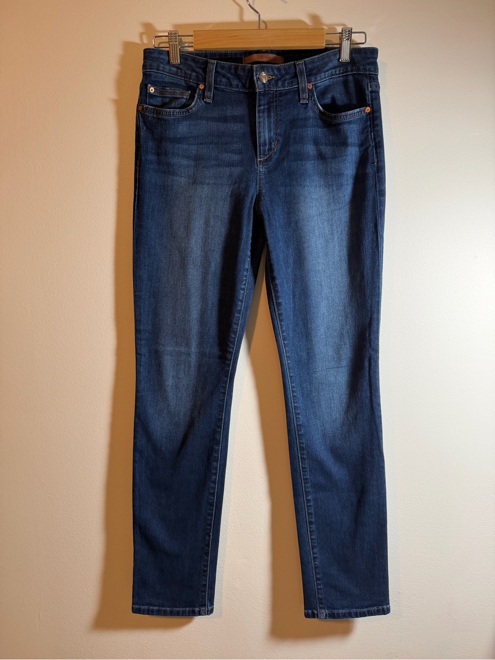 Joe's Jeans Women's Skinny Jeans in Dark Blue Wash- Flawless The Cigarette SZ 29